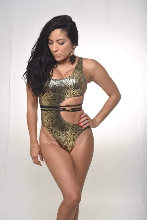 Snake gold metallic