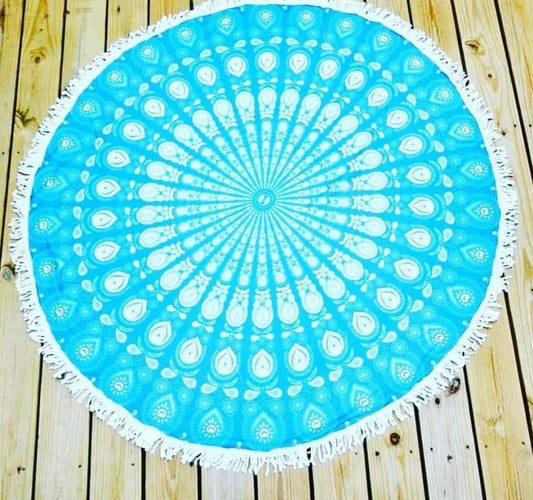 Ocean Blue Sand towel