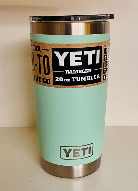 YETI Rambler Aqua Tumber 20 oz.